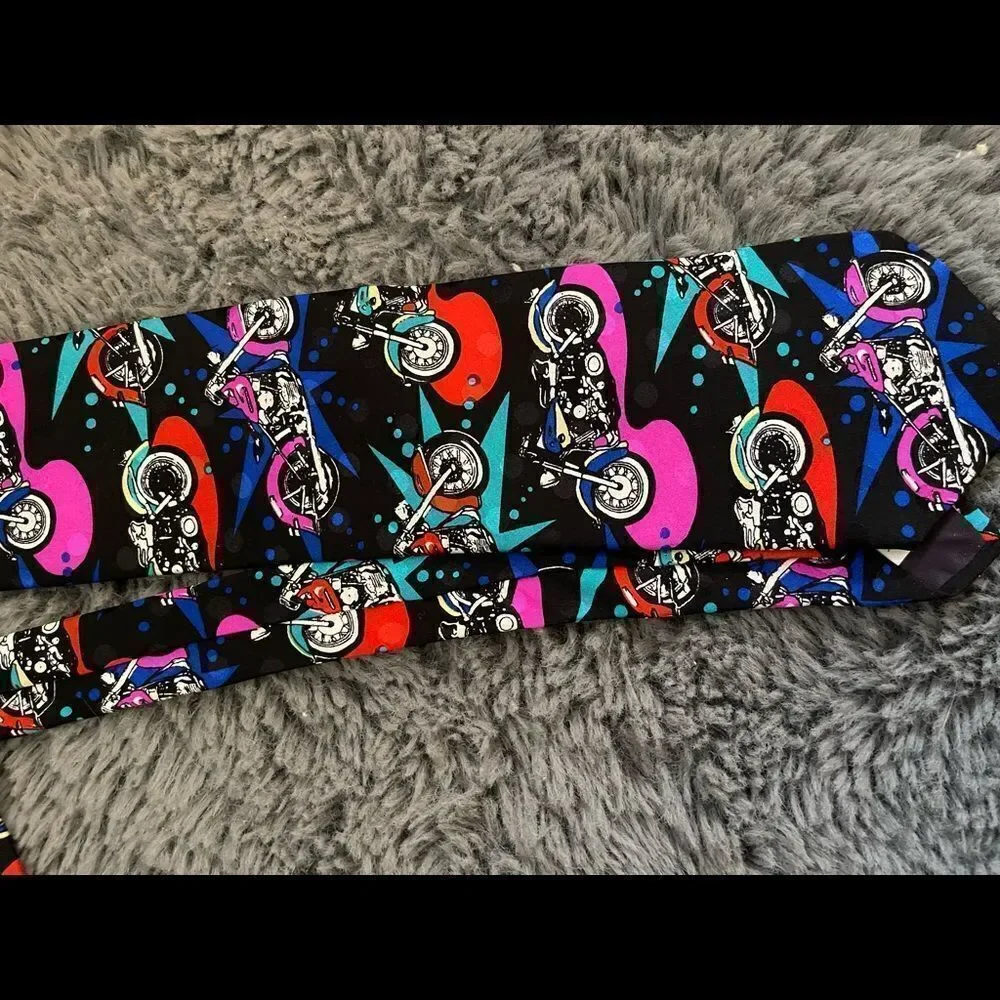 ‎Vintage Harley Davidson silk tie